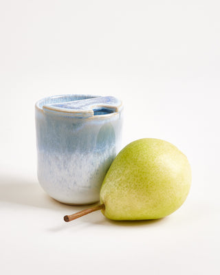 Copa Alto Becher klein hellblau weiß To-Go