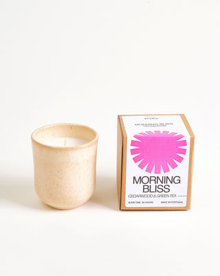 Copa Alto Duftkerze "Morning Bliss" ocker