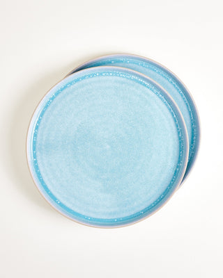 Cordoama Teller groß modern aqua
