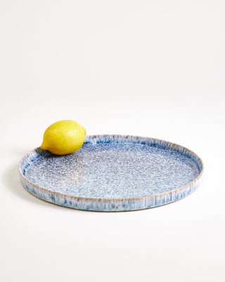 Cordoama Teller groß modern blau