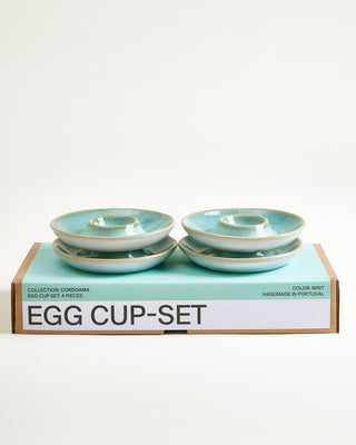 Cordoama Eierbecher mint 4er-Set (Easter Set in Box)