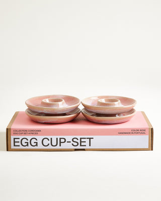 Cordoama Eierbecher Ostern rosé 4er-Set