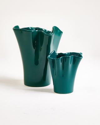Duna Vase S dunkelgrün