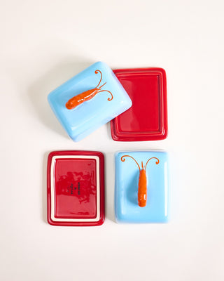 MaM x Isis Maria - Butter dish blue red