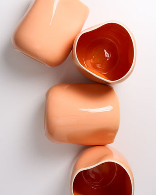 João Vase L peach orange