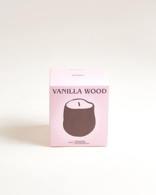 João - Scented candle Vanilla Wood pink brown