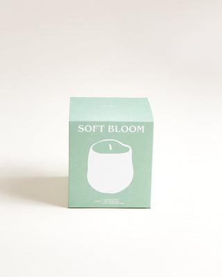 João - Scented candle Soft Bloom sage light blue