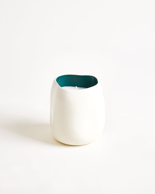 João - Scented candle Velvet Silk sand dark green