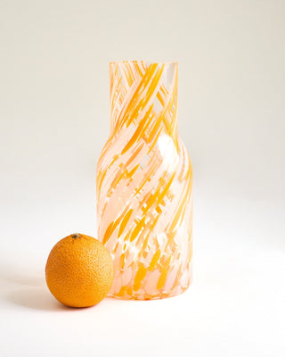 Joia Glaskaraffe drops orange