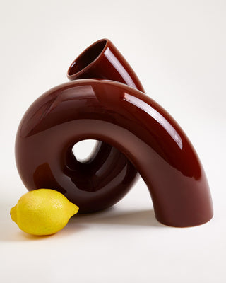 Motel a Miio x Ju Schnee Vase L burgund