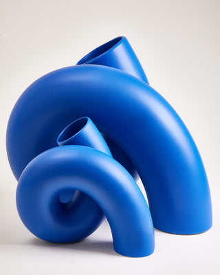 Motel a Miio x Ju Schnee Vase XL blau