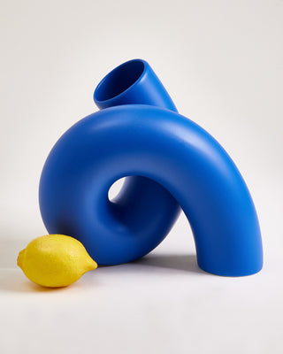 Motel a Miio x Ju Schnee Vase L blau