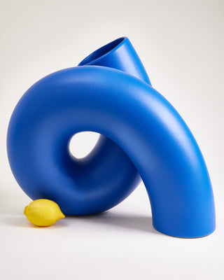 Motel a Miio x Ju Schnee Vase XL blau