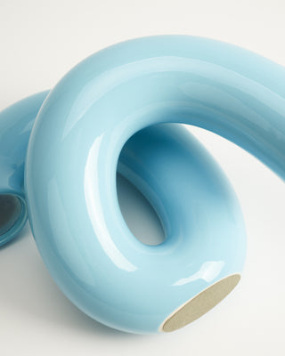 Motel a Miio x Ju Schnee Keramiklampe hellblau