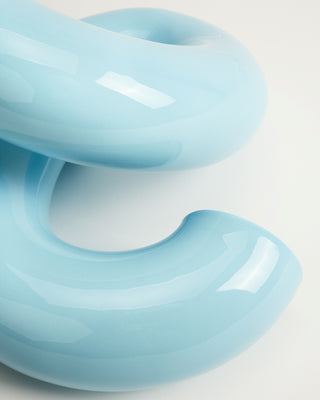 Motel a Miio x Ju Schnee Keramiklampe hellblau