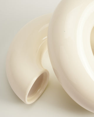 MaM x Ju Schnee Keramiklampe off-white