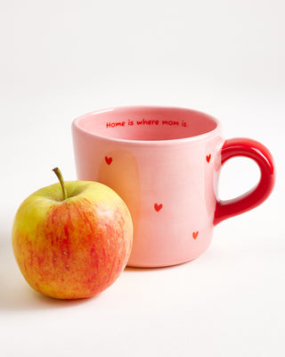 Lira Tasse groß Herz rosa rot