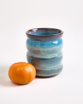 Madeira - Large cup Bubble green-blue