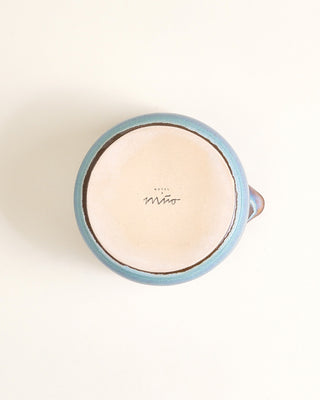 Madeira Matcha Schale bubble grünblau