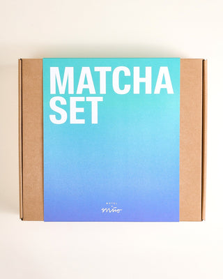 Madeira Matcha-Set bubble 4-teilig grünblau