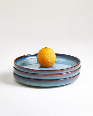 Madeira - Large plate modern green-blue