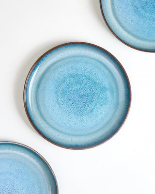 Madeira - Large plate modern green-blue