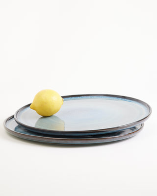 Madeira - Pizza plate green-blue
