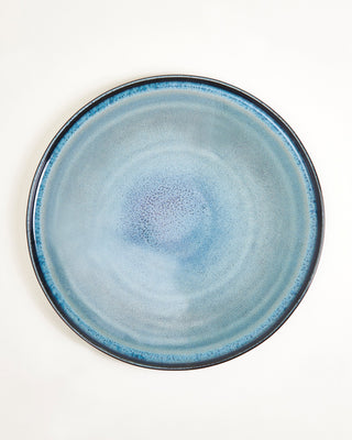 Madeira - Pizza plate green-blue