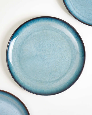 Madeira Teller groß grünblau