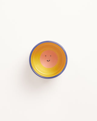 Miio Miini Becher groß Happy weiß blau