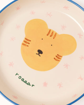 Miio Miini Pastateller modern Roar weiß blau