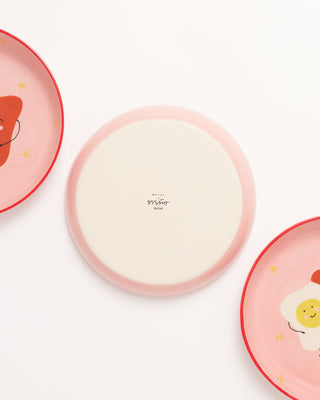 Miio Miini Pastateller modern Toasty rosa rot