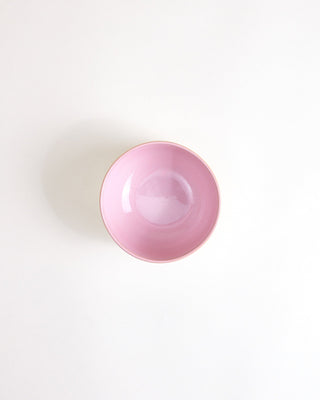 Nódoa - Cereal bowl dipped pink green