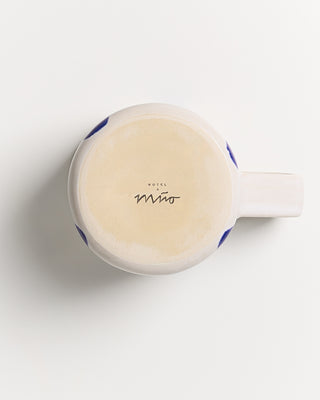 Nódoa Tasse groß gepunktet blau