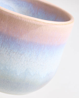 Nola Becher groß rosé blau