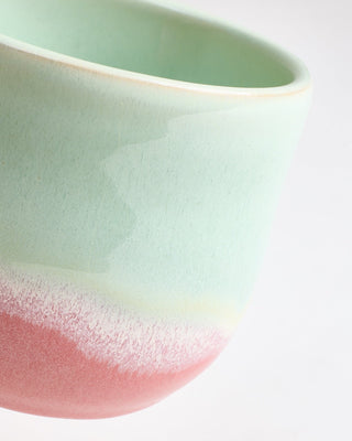 Nola Becher groß lime rosa