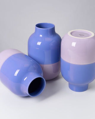 Nuno Vase L cornflower lila