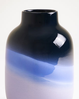 Nuno - Vase M dark blue blue