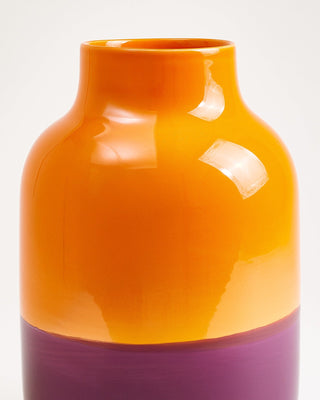 Nuno Vase L orange lila