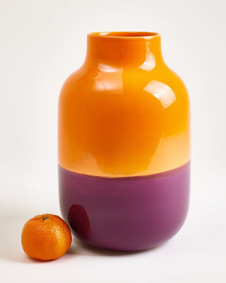 Nuno Vase L orange lila
