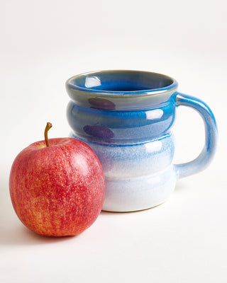 Ombra Tasse groß bubble dunkelblau hellblau