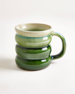 Ombra Tasse groß bubble grün dunkelgrün