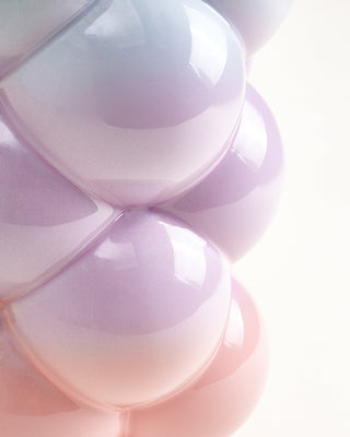 MaM x Patrick Vogel Vase L blau lila rosa
