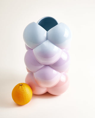 MaM x Patrick Vogel Vase L blau lila rosa