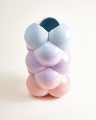 MaM x Patrick Vogel Vase L blau lila rosa