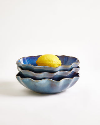 Pérola Pastateller shell dunkelblau