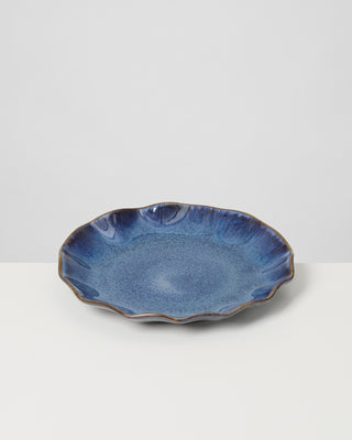 Pérola Teller klein shell dunkelblau