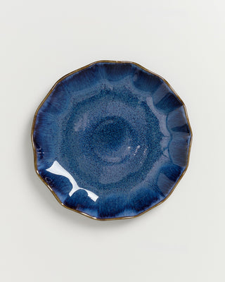 Pérola Teller klein shell dunkelblau