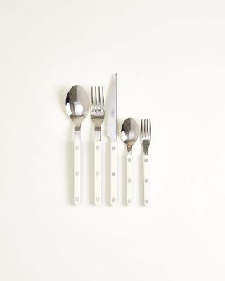 MaM x Sabre Paris Besteck 5er-Set off-white blau