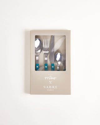 MaM x Sabre Paris Besteck 5er-Set dunkelgrün off-white